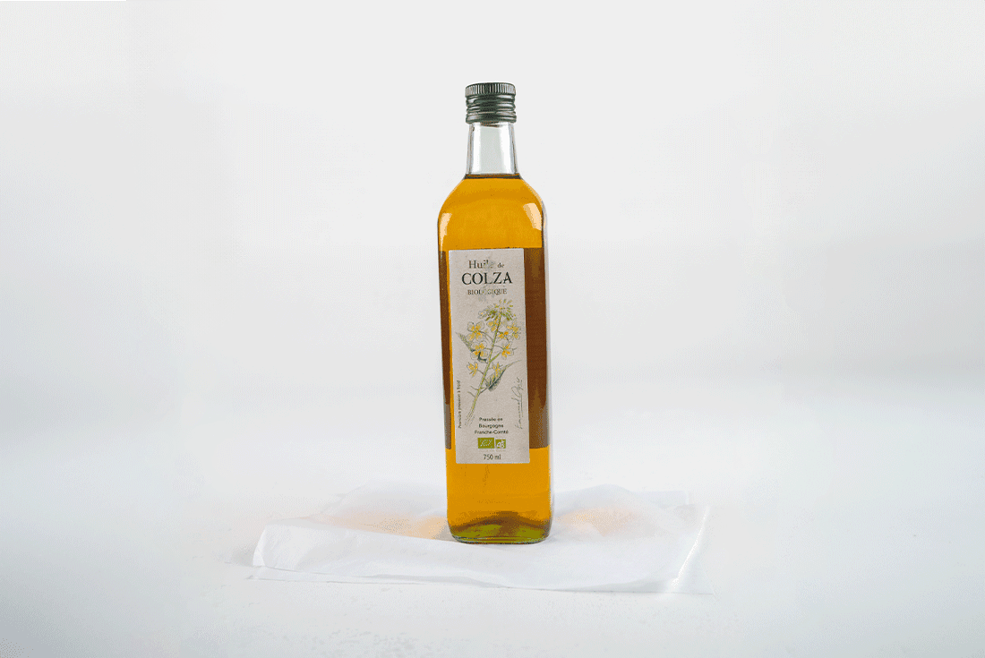 Fruitière des Coteaux de Seille Lavigny Jura Huile de Colza Bio