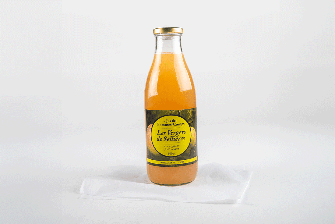 Fruitière des Coteaux de Seille Lavigny Jura Jus de Pommes Coings