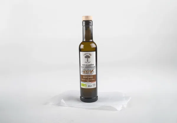 Fruitière des Coteaux de Seille Lavigny Jura Huile Vierge Gastronomique Bio de Noix