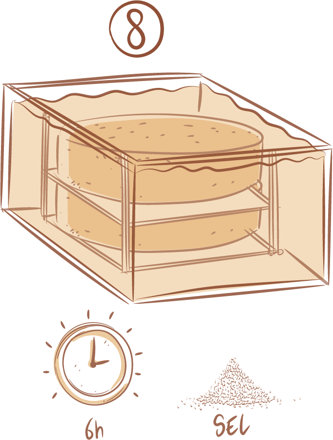 Démoulage et salage Comté AOP